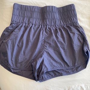 Free People Navy Way Home Shorts